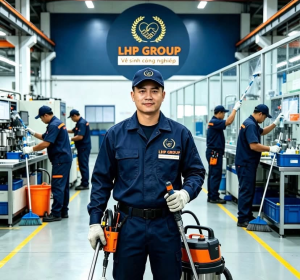 Dịch Vụ Vệ Sinh Nhà Xưởng Chuyên Nghiệp | LHP Group